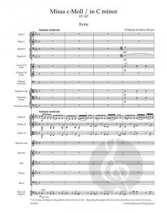 Missa c-Moll KV 427 von Wolfgang Amadeus Mozart 