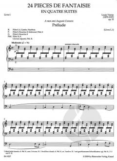 Sämtliche Orgelwerke 1-10 von Louis Vierne im Alle Noten Shop kaufen