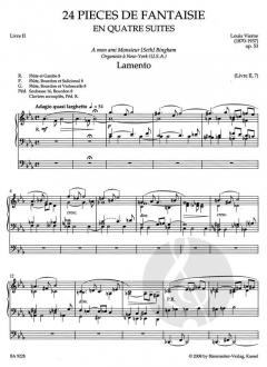 Sämtliche Orgelwerke 1-10 von Louis Vierne im Alle Noten Shop kaufen