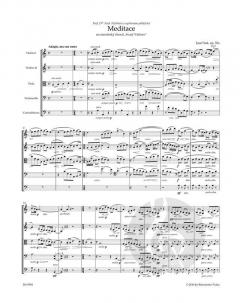 Meditation über den altböhmischen Choral 'St. Wenzeslaus' für Streichorchester op. 35a von Josef Suk im Alle Noten Shop kaufen (Partitur)