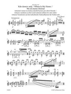 Kde domov muj (Wo ist meine Heimat) 