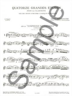 14 Grandes Etudes von Ulysse Delecluse 