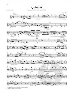 Klarinettenquintett h-moll op. 115 von Johannes Brahms 