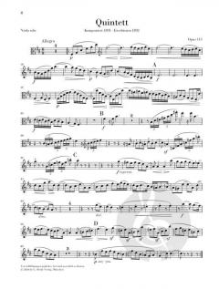 Klarinettenquintett h-moll op. 115 von Johannes Brahms 