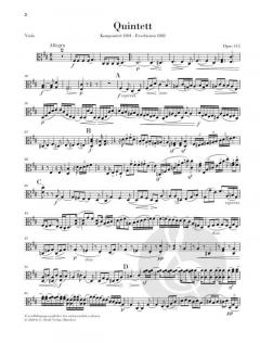 Klarinettenquintett h-moll op. 115 von Johannes Brahms 