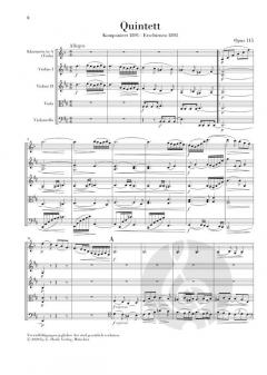 Klarinettenquintett h-moll op. 115 von Johannes Brahms 