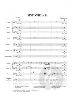 Sinfonie B-dur Hob I:102 von Joseph Haydn 
