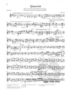 Streichquartett Nr. 2 op. 15 von Alexander von Zemlinsky im Alle Noten Shop kaufen (Stimmensatz)