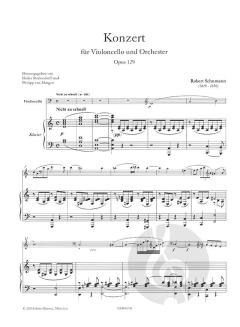 Konzert a-moll op. 129 von Robert Schumann 