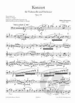 Konzert a-moll op. 129 von Robert Schumann 