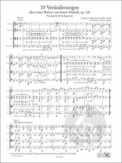 33 Veränderungen über einen Walzer von Diabelli op. 120 von Ludwig van Beethoven 