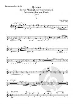 Quintett von Heinz Gröschke 