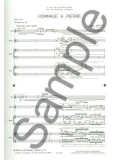 Hommage à Pierre (Edison Denisov) 