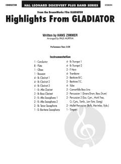 Gladiator (Highlights) (Hans Zimmer) 