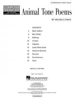Michele Evans - Animal Tone Poems von Colin Evans 