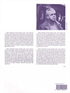 Sonate von Edison Denisov 