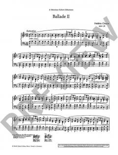 Ballade Nr. 2 F-Dur von Frédéric Chopin 