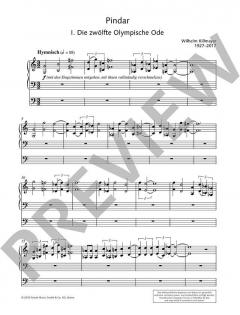 Pindar von Wilhelm Killmayer 