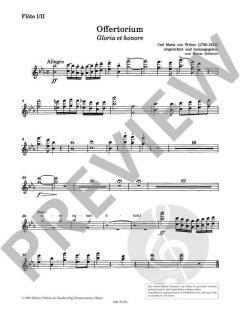 Offertorium Gloria et honore von Carl Maria von Weber 