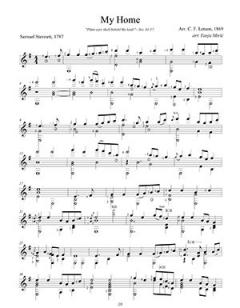 Early American Hymn Favorites for Classic Guitar 