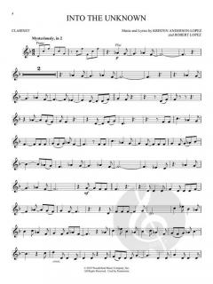 Frozen 2 - Instrumental Play-Along Clarinet von Robert Lopez 