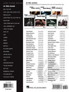 Jazz Piano Solos Series Vol. 56: Pop Ballads 