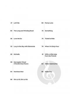 The Beatles - Instant Piano Songs 