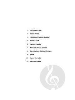 The Lion King - Super Easy Songbook von Elton John 