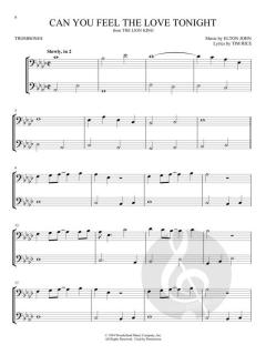 Disney Songs for 2 Trombones 