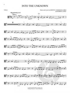 Frozen 2 - Instrumental Play-Along Viola von Robert Lopez im Alle Noten Shop kaufen