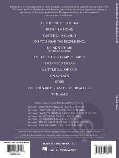 Les Misérables for Classical Players von Alain Boublil 