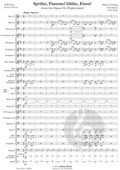 Sprühe, Flamme! Glühe, Eisen! von Albert Lortzing 