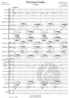 4 letzte Lieder von Richard Strauss 