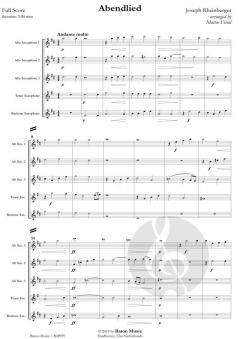 Abendlied von Joseph Gabriel Rheinberger 