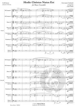 Hodie Christus natus est von Giovanni Gabrieli 