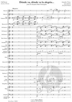 Dónde va, dónde va la alegria von Amadeo Vives 