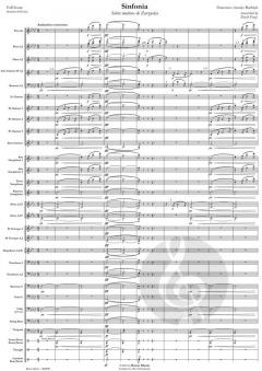 Sinfonia sobre motivos de Zarzuelas von Francisco Asenjo Barbieri 