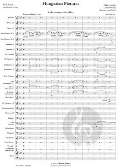 Hungarian Pictures von Béla Bartók 