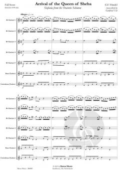 Arrival of the Queen of Sheba von Georg Friedrich Händel 