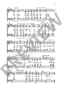 Fünf romantische Chorsätze von Fanny Hensel (Download) 