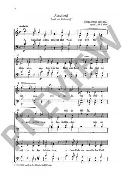 Fünf romantische Chorsätze von Fanny Hensel (Download) 