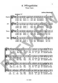 Geistliche Gesänge Heft 2 von Anton Bruckner (Download) 