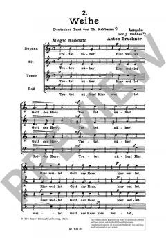 Motetten Nr. 2 von Anton Bruckner (Download) 