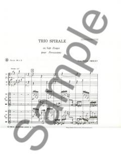 Trio Spirale A 7 Etages von Jean-Pierre Drouet 
