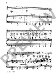 Feldeinsamkeit / Sapphische Ode von Johannes Brahms (Download) 