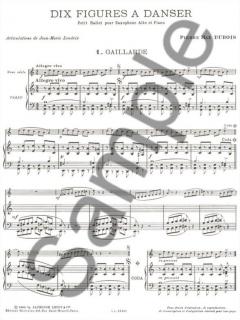 10 Figures à Danser von Pierre Max Dubois 