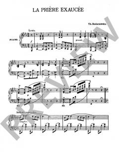 Das erhörte Gebet von Thekla Badarczewska (Download) 