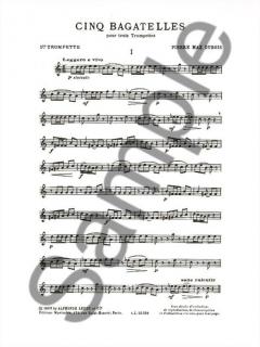 5 Bagatelles von Pierre Max Dubois 