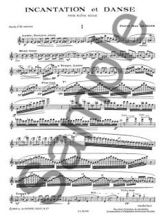 Incantation et Danse von Pierre Max Dubois 