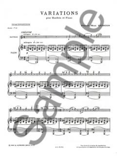 Variations von Pierre Max Dubois für Oboe und Klavier im Alle Noten Shop kaufen